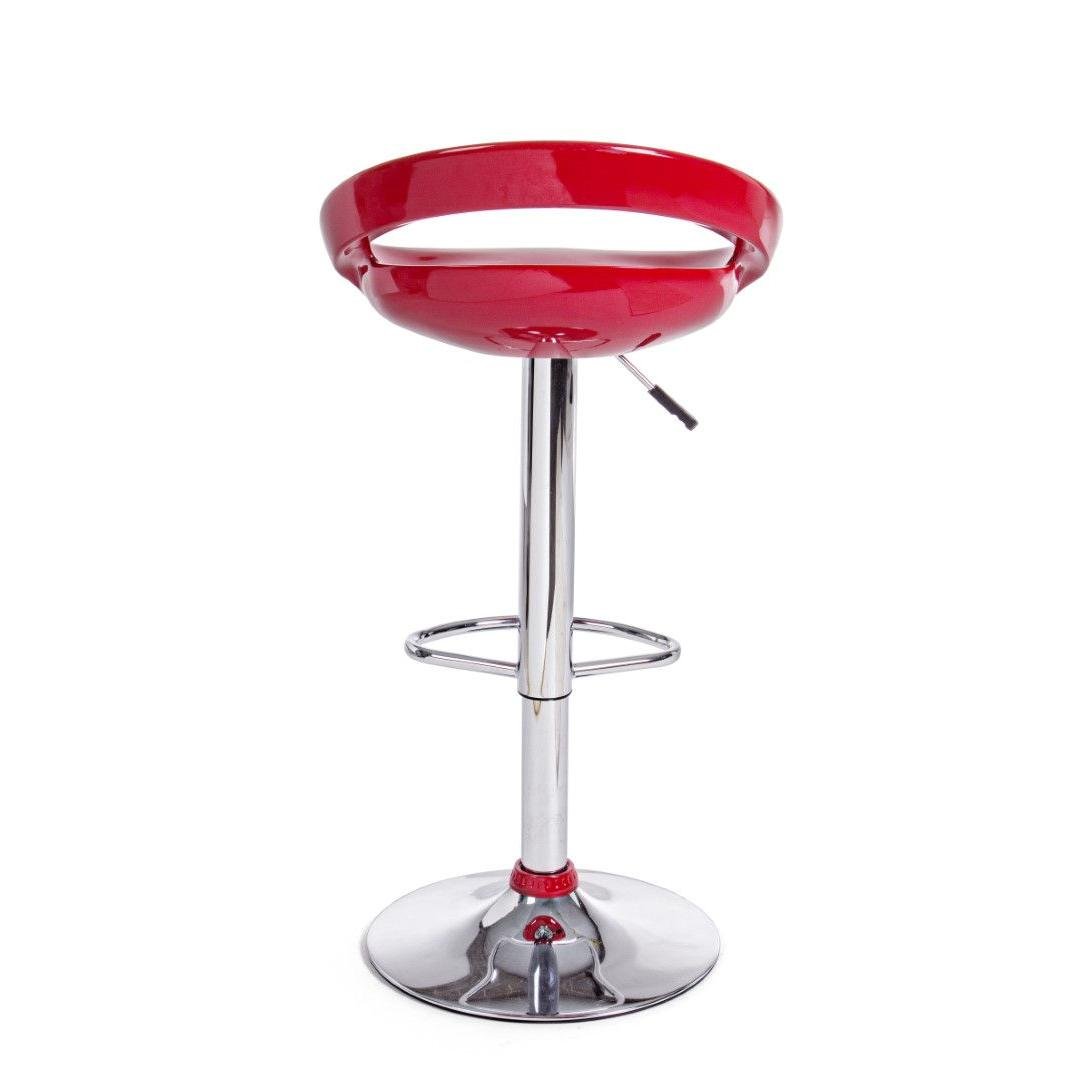 set 2 Scaune De Bar, Rosu Aster - imagine 7