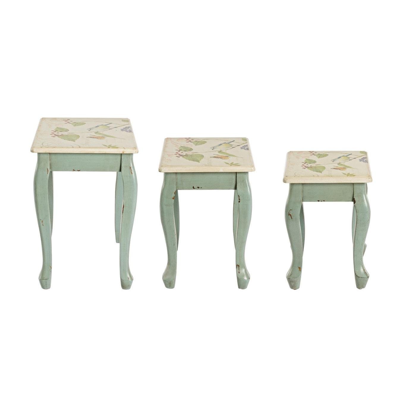 Set 3 Masute De Cafea Bird - imagine 3