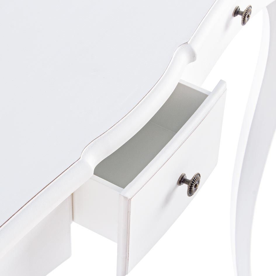 Consola Dreptunghiulara Cu 3 Sertare Daisy S - imagine 3