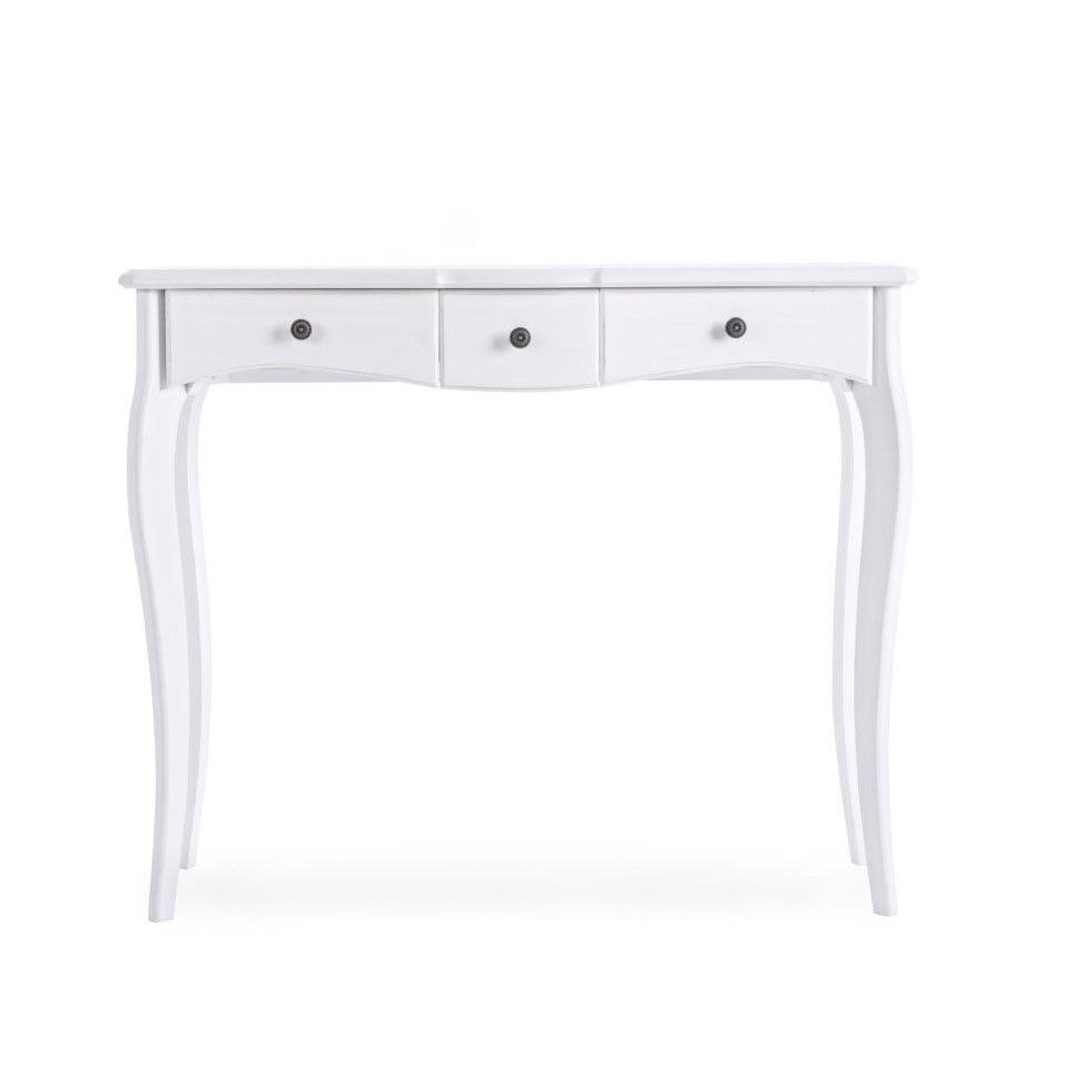 Consola Dreptunghiulara Cu 3 Sertare Daisy S - imagine 4