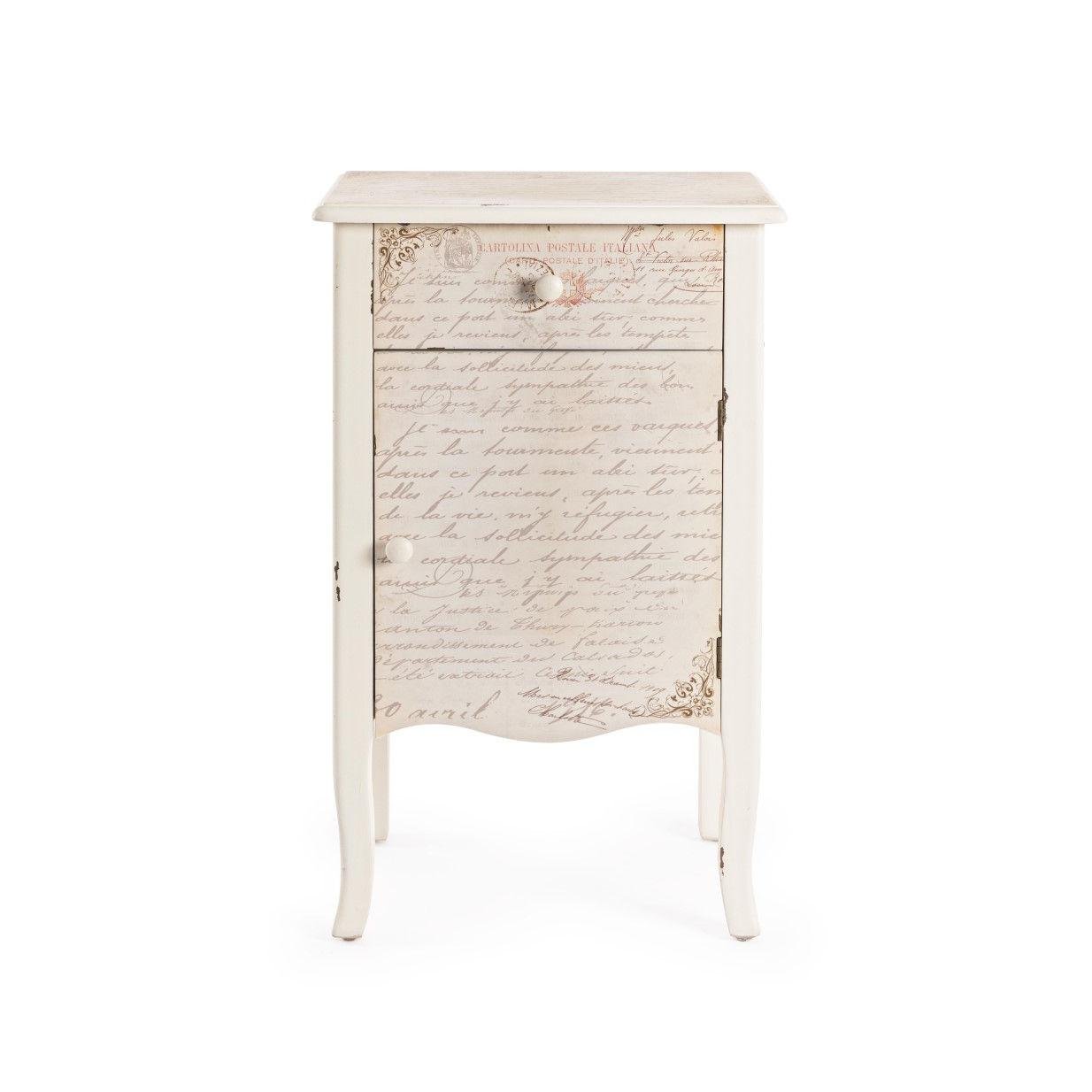 Noptiera Cu Un Sertar Si O Usa Words - imagine 4