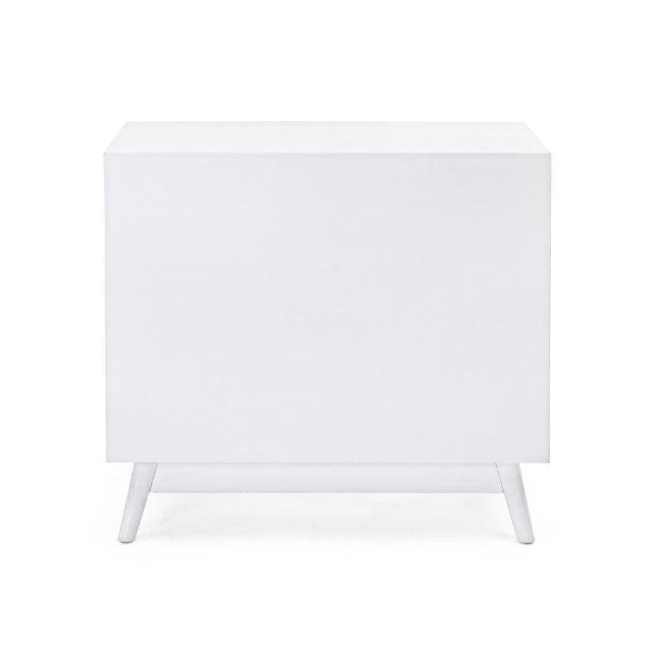 Comoda Alb Cu 4 Sertare Glenn - imagine 4