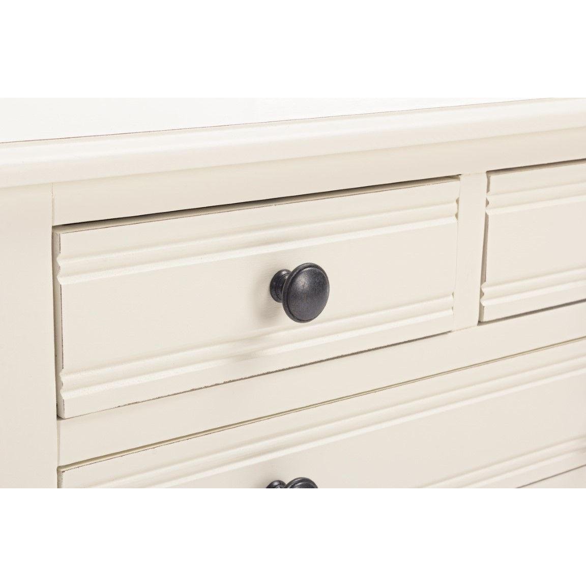Consola Cu 3 Sertare Si un raft Amabel - imagine 2