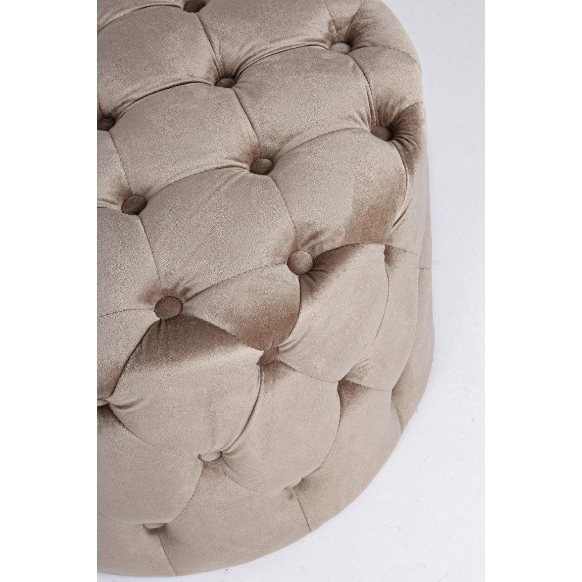 Puf Lorella Beige - imagine 2