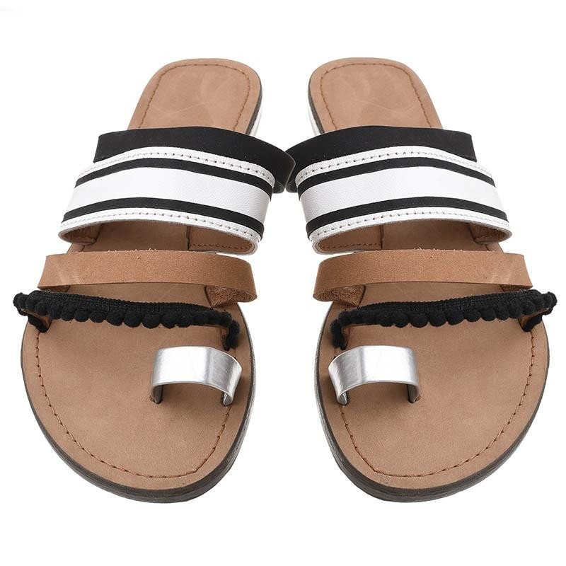 Papuci Dama Din Piele-5-48-486-0180-Siart Papuci Dama Din Piele-5-48-486-0180-Siart