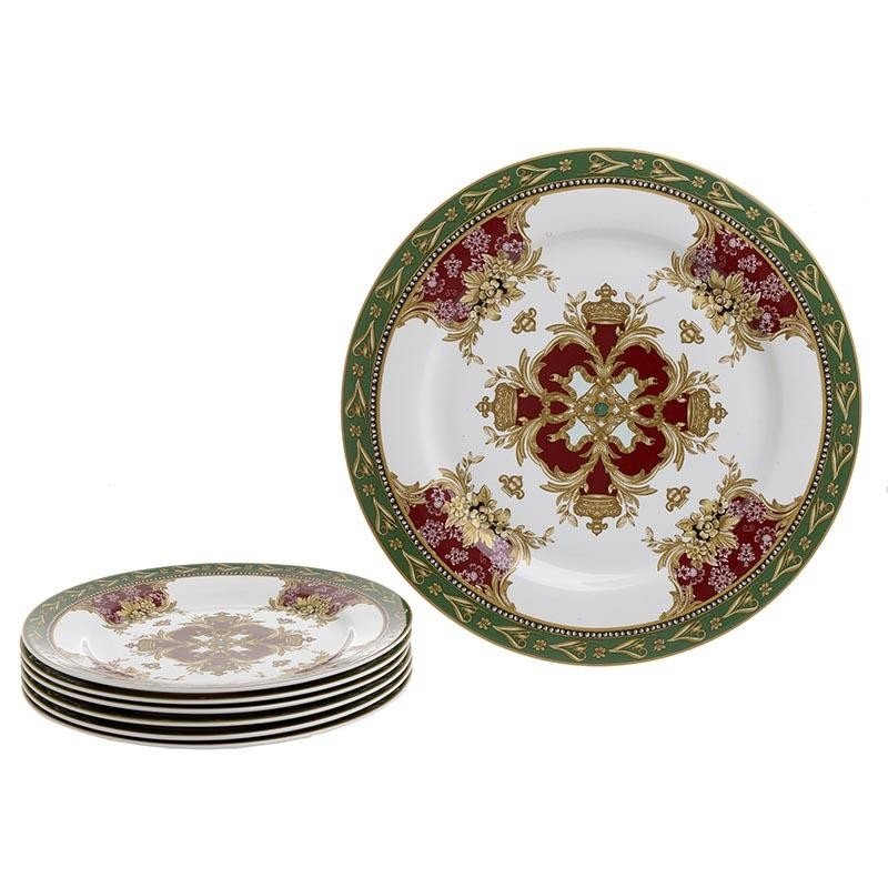 Set De 7 Farfurii Pentru Tort-3-60-862-0002-Siart Set De 7 Farfurii Pentru Tort-3-60-862-0002-Siart