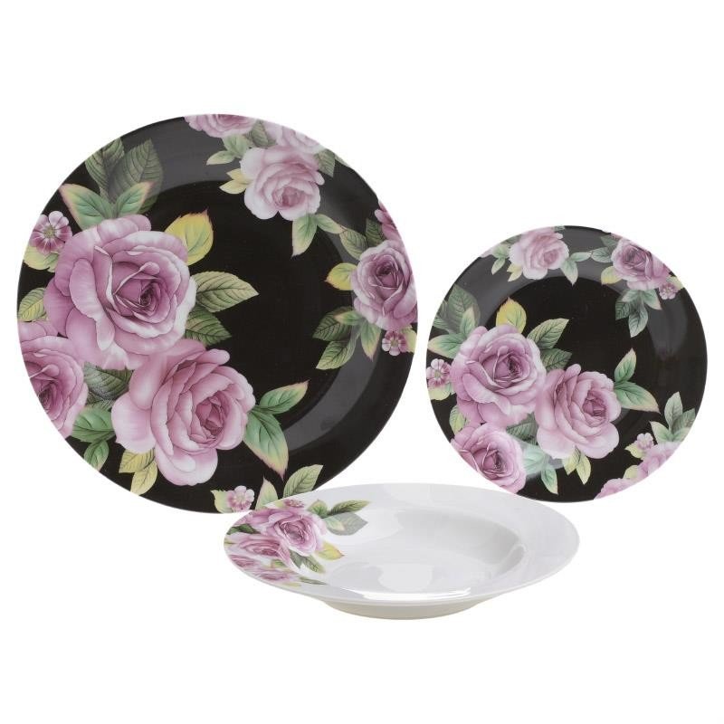 Set Farfurii Dining 18 Buc Flower-3-60-356-0002-Siart Set Farfurii Dining 18 Buc Flower-3-60-356-0002-Siart