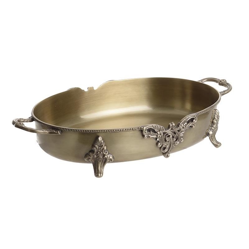 Tava Decorativa Cu Finisaj Antichizat Lottie-3-70-734-0010-Siart Tava Decorativa Cu Finisaj Antichizat Lottie-3-70-734-0010-Siart