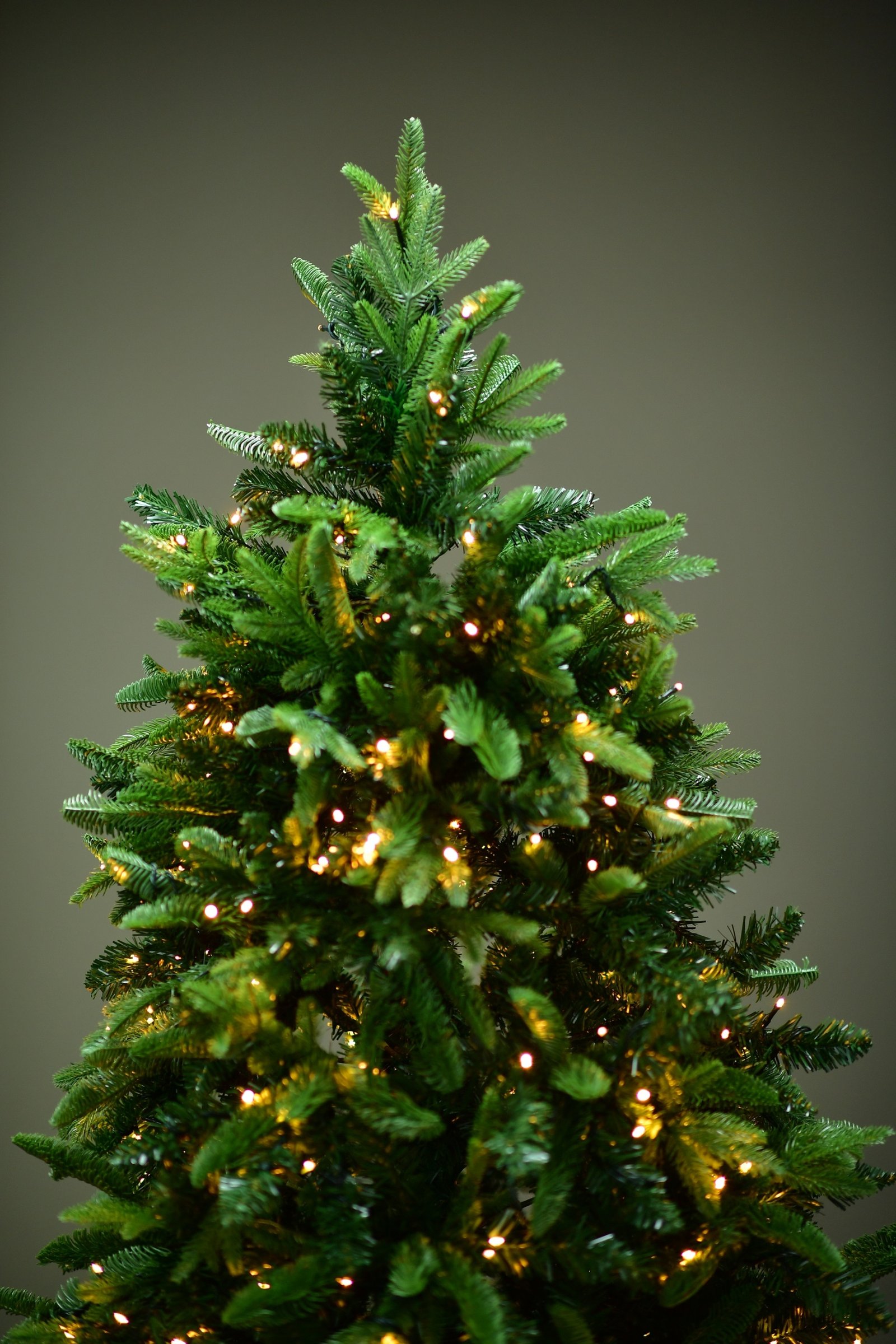 Brad Artificial cu ace 2D+3D,450 leduri Deluxe Noble, suport metalic, 210 cm - imagine 4