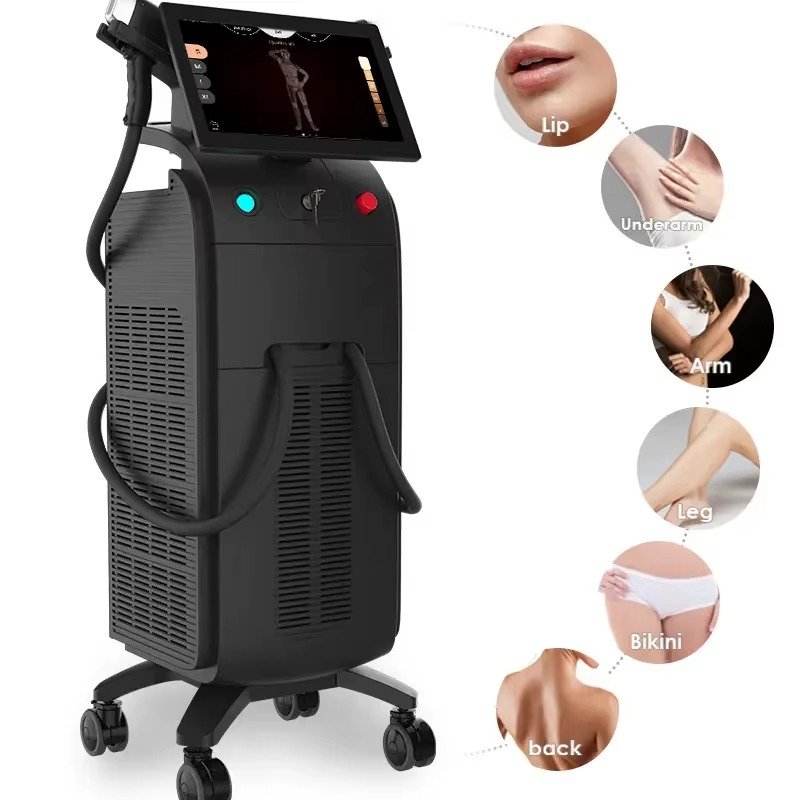 Aparat profesional SmoothLaser Pro 4 Duo cu 2 manipuli și 4 lungimi de undă