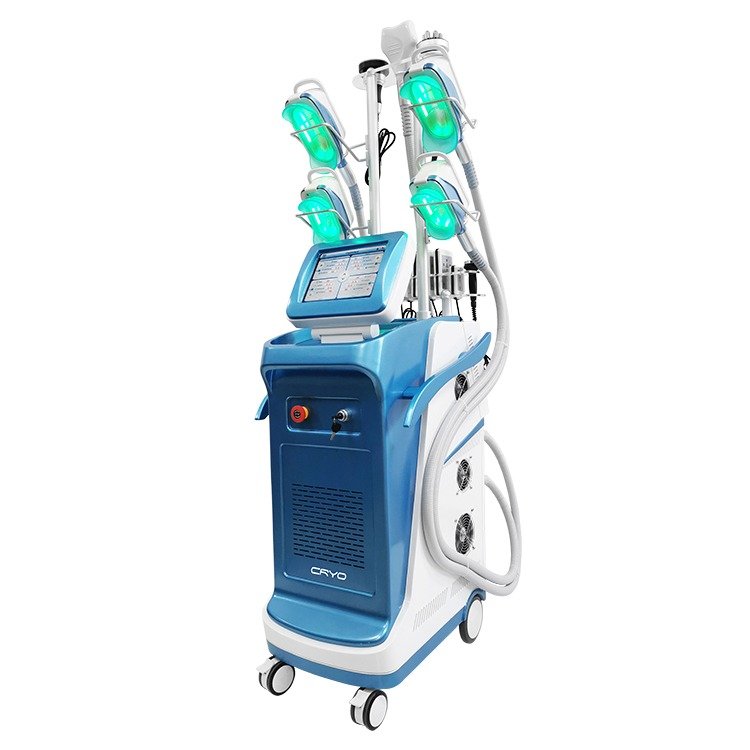 CryoShape Pro 360 Ultimate – APARAT Profesional 5 în 1 pentru Criolipoliză 360°, Cavitație, Radiofrecvență și Lipolaser